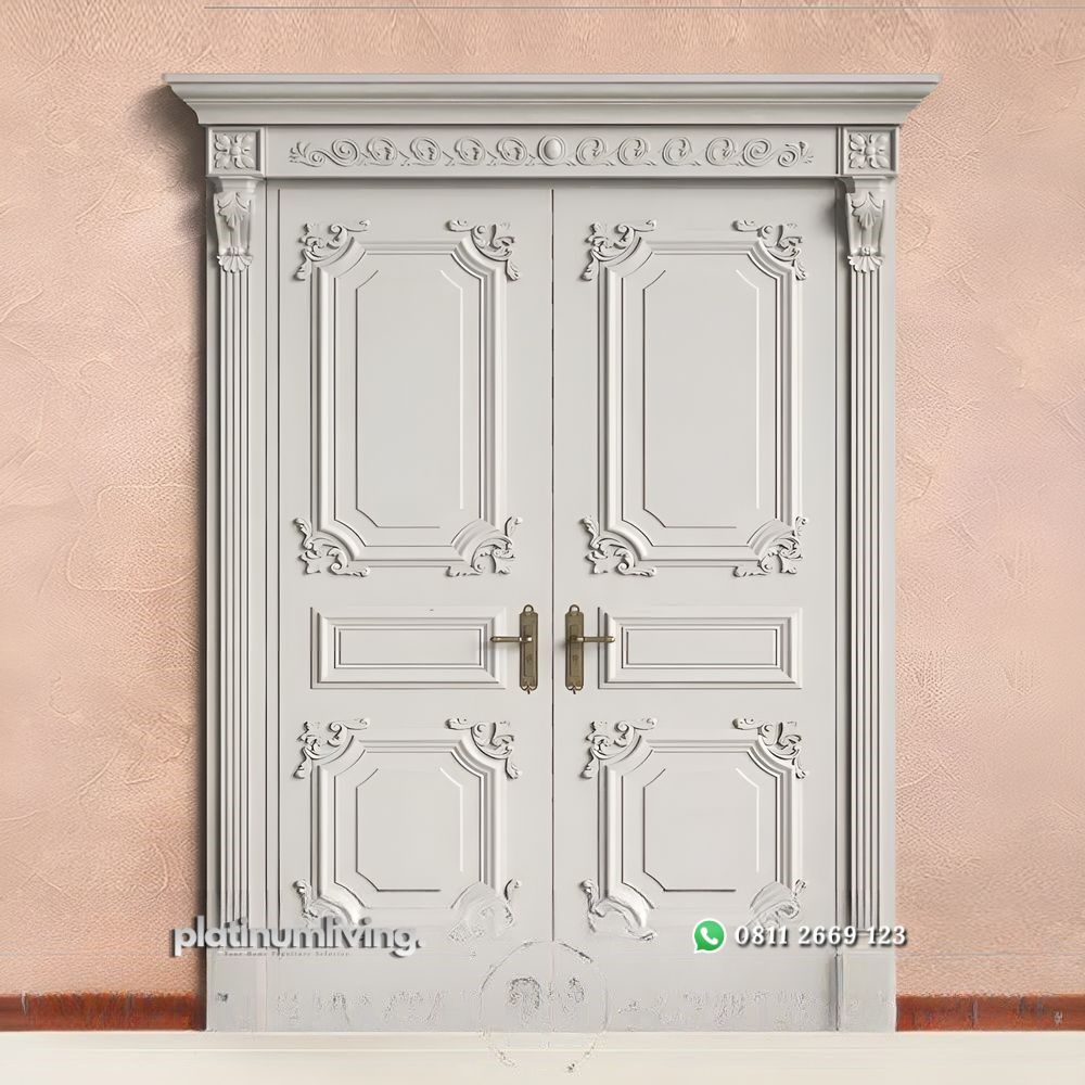 kusen pintu rumah klasik ukir mewah double cat duco PJ-182 platinumliving furniture jepara 1 kusen pintu rumah klasik ukir mewah double cat duco PJ-182 platinumliving furniture jepara 1