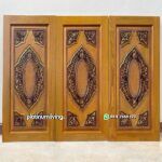 Daun pintu ukir kayu jati klasik mewah PJ-33 platinumliving furniture jepara