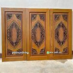Daun pintu ukir kayu jati klasik mewah PJ-33 platinumliving furniture jepara - Gambar 3