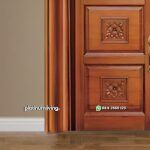 Pintu utama mewah kayu jati ukir 2 daun PJ-131 platinumliving furniture jepara - Gambar 2