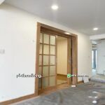 Pintu sliding 2 daun jati minimalis japan style PJ-28 platinumliving furniture jepara - Gambar 4