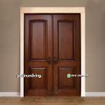 kusen pintu klasik kayu jati jepara daun double PJ-226 platinumliving furniture jepara