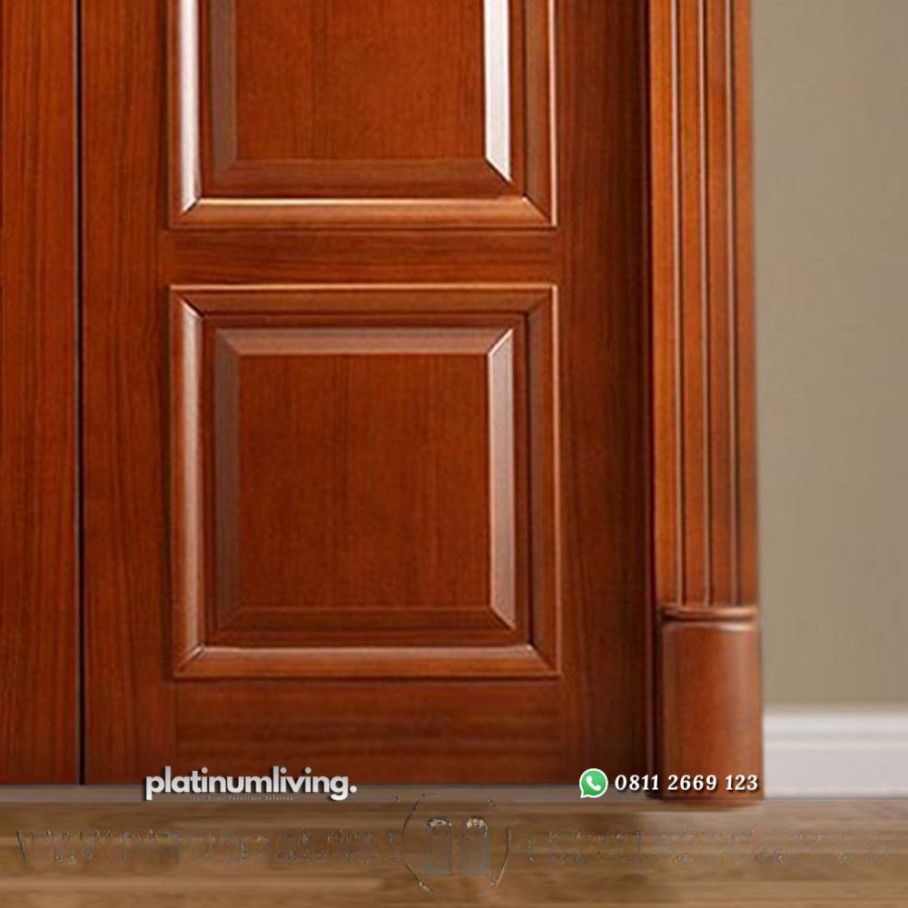 Pintu utama kayu jati 2 daun klasik panel PJ-123 platinumliving furniture jepara 3 Pintu utama kayu jati 2 daun klasik panel PJ-123 platinumliving furniture jepara 3