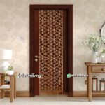 Kusen pintu kamar tidur jati single modern klasik PJ-21 platinumliving furniture jepara