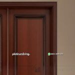Pintu rumah klasik kayu jati jepara daun ganda PJ-221 platinumliving furniture jepara - Gambar 3
