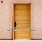 Pintu rumah minimalis jati jepara 1 daun PJ-218 platinumliving furniture jepara