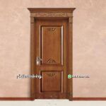 Kusen pintu ukir jepara single klasik kayu jati PJ-315 platinumliving furniture jepara