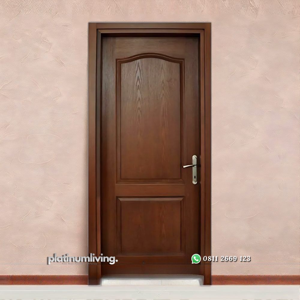 Pintu single klasik kayu jati jepara panel solid PJ-312 platinumliving furniture jepara 1 Pintu single klasik kayu jati jepara panel solid PJ-312 platinumliving furniture jepara 1