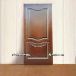 Daun pintu klasik kayu jati single solid panel PJ-112 platinumliving furniture jepara