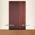 Pintu double besar kecil jati minimalis modern PJ-111 platinumliving furniture jepara
