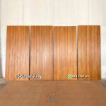 pintu rumah jati modern minimalis salur vertikal PJ-109 platinumliving furniture jepara - Gambar 2