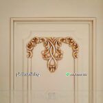 Pintu 1 daun ukir jepara klasik mewah cat duco PJ-209 platinumliving furniture jepara - Gambar 3