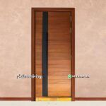 Kusen pintu jati minimalis daun tunggal PJ-205 platinumliving furniture jepara