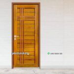 Kusen pintu minimalis kamar tidur kayu jati solid single PJ-104 platinumliving furniture jepara