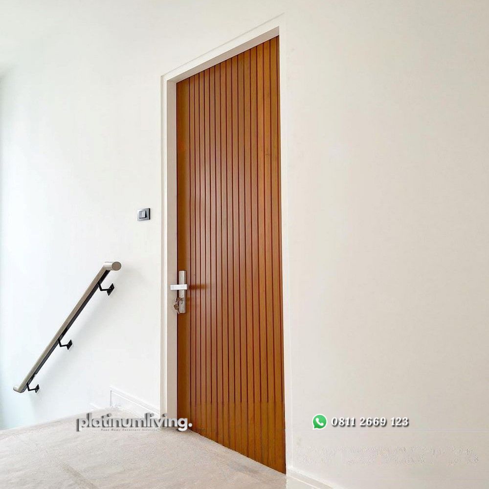 Kusen pintu single minimalis modern jati PJ-203 platinumliving furniture jepara 2 Kusen pintu single minimalis modern jati PJ-203 platinumliving furniture jepara 2