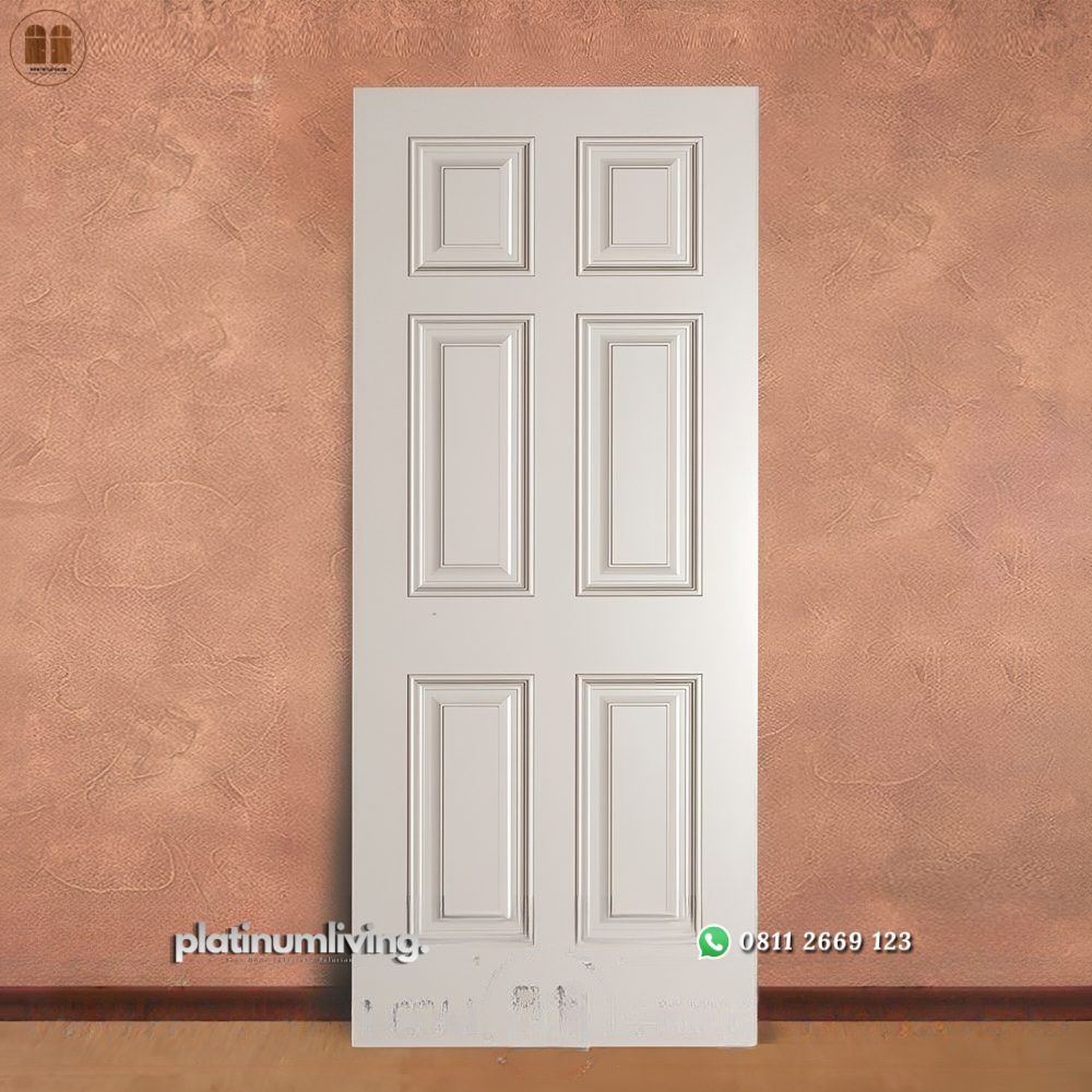 Pintu rumah cat duco single klasik modern panel PJ-299 platinumliving furniture jepara 1 Pintu rumah cat duco single klasik modern panel PJ-299 platinumliving furniture jepara 1