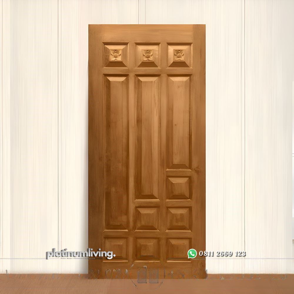 Daun pintu kayu jati jepara modern klasik panel PJ-193 platinumliving furniture jepara 1 Daun pintu kayu jati jepara modern klasik panel PJ-193 platinumliving furniture jepara 1