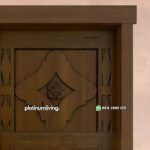 Kusen pintu ukir kayu jati jepara daun double antik PJ-188 platinumliving furniture jepara - Gambar 2