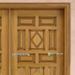 Pintu double kayu jati solid panel klasik PJ-187 platinumliving furniture jepara - Gambar 2