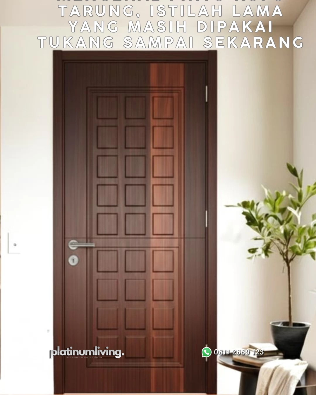 Pintu Jati Jepara, Jual Pintu Minimalis, harga pintu jati, model pintu kamar dan pintu utama (14)