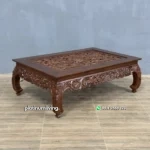 Meja Tamu Kayu Jati Ukir Jepara