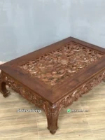 Meja Tamu Kayu Jati Ukir Jepara