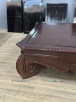 Meja Tamu Kayu Jati Ukir Klasik - Gambar 6