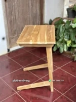 Meja Samping Kayu Jati Minimalis - Gambar 3