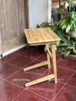 Meja Samping Kayu Jati Minimalis - Gambar 4