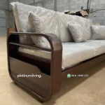 Sofa Kayu Jati Minimalis 3 Seater - Gambar 5